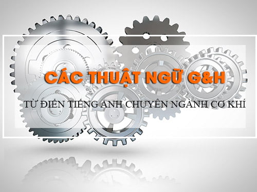 Thuật Ngữ Tiếng Anh Chuyên Ngành Cơ Khí Không Thể Bỏ Qua.