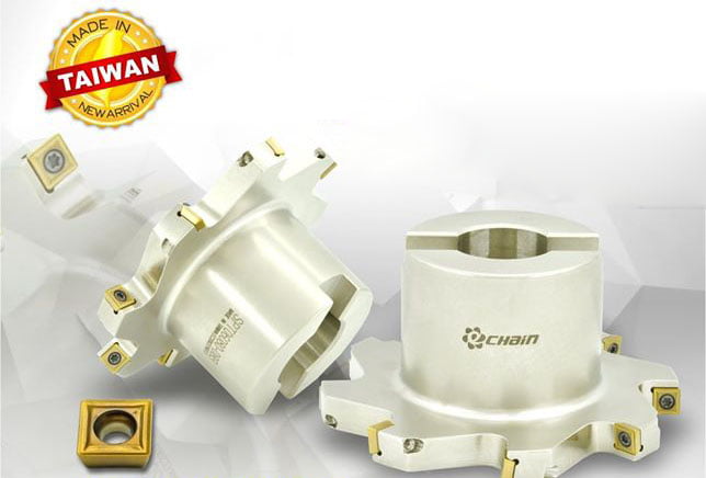 CÁN DAO GẮN MẢNH ECHAIN PHAY HỢP KIM THÉP, INOX