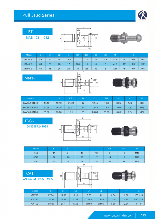 Pull Stud Series