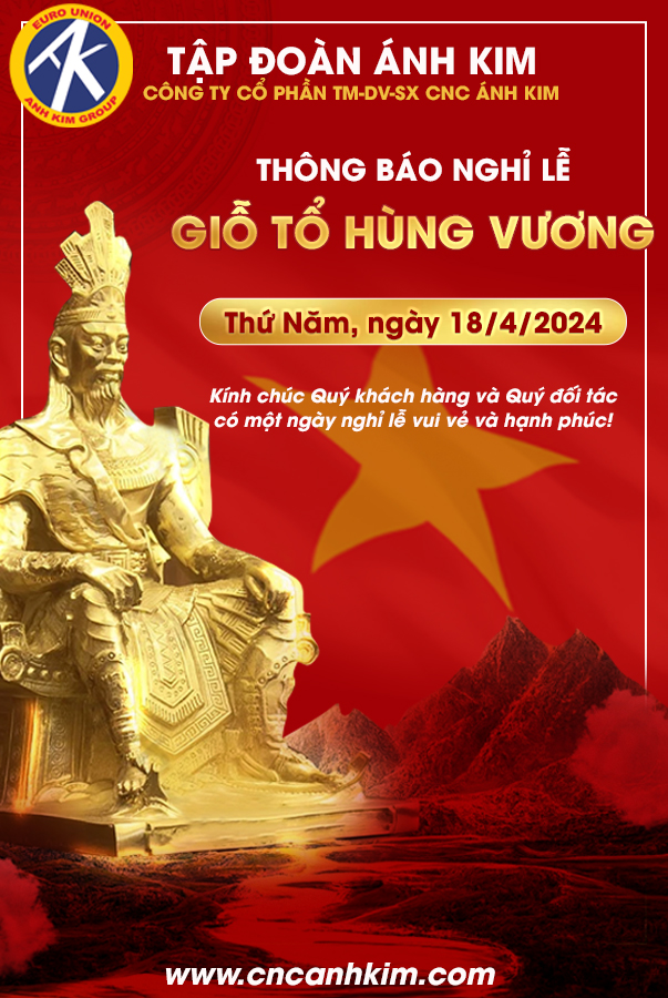 Thông Báo Nghỉ Lễ Mùng 10-03-2024 Âm Lịch Từ Tập Đoàn Ánh Kim