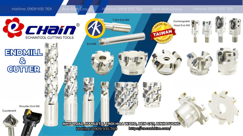Sản phẩm Endmill and cutter của Echain