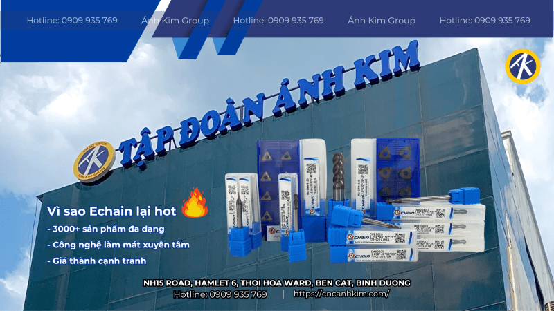 Vì sao các sản phẩm Echain lại hot trong ngành cơ khí cnc