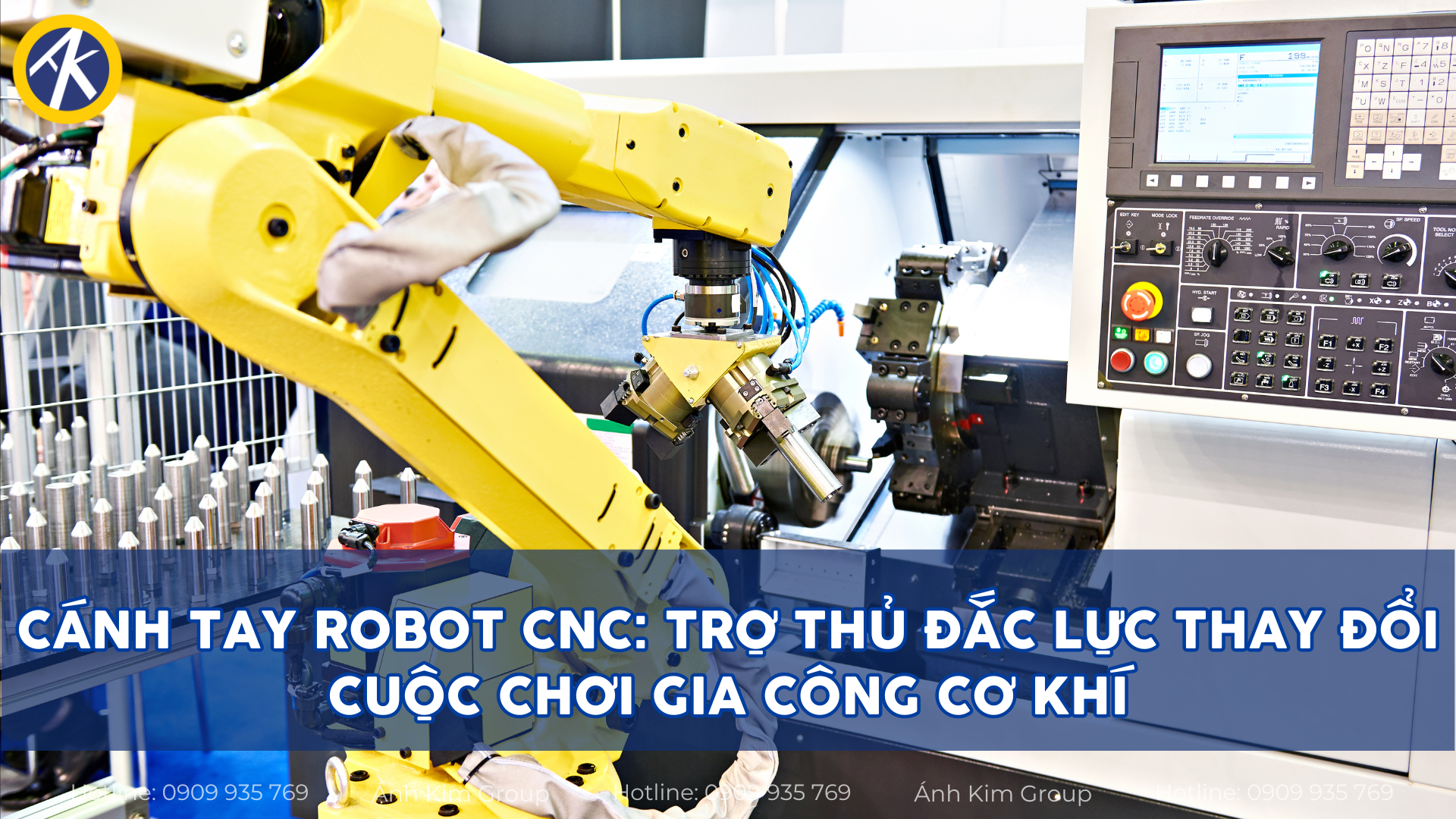 Cánh Tay Robot CNC: Trợ Thủ Đắc Lực Thay Đổi Cuộc Chơi Gia Công Cơ Khí!
