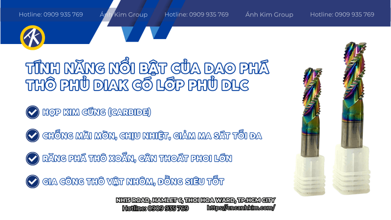 Những tính năng nổi bật của dao phá thô phủ DLC