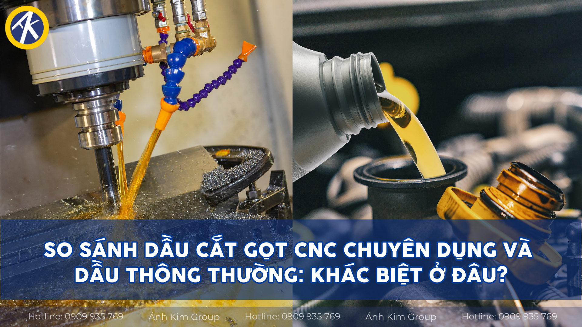 So Sánh Dầu Cắt Gọt CNC Chuyên Dụng Và Dầu Thông Thường: Khác Biệt Ở Đâu?