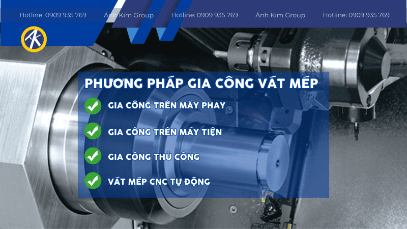 Phương pháp gia công vát mép